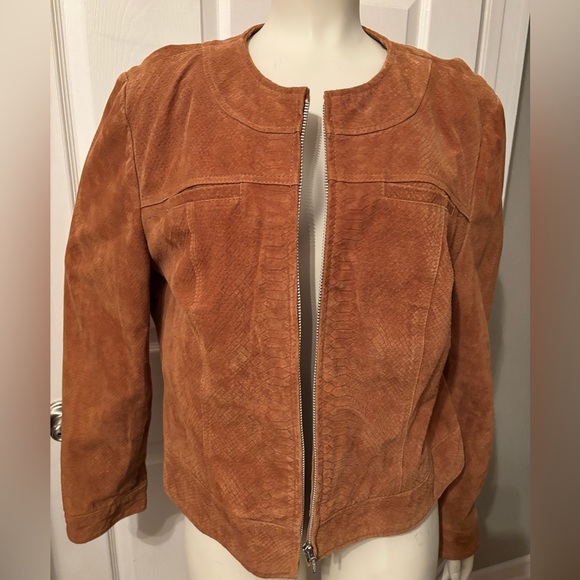 Vintage Bernardo suede jacket XL - Picture 1 of 11